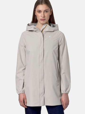 K-Way Between-season jacket in Beige: front