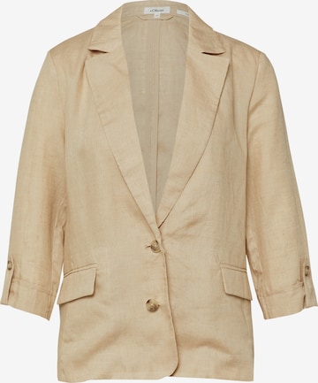 Blazer s.Oliver en beige : devant