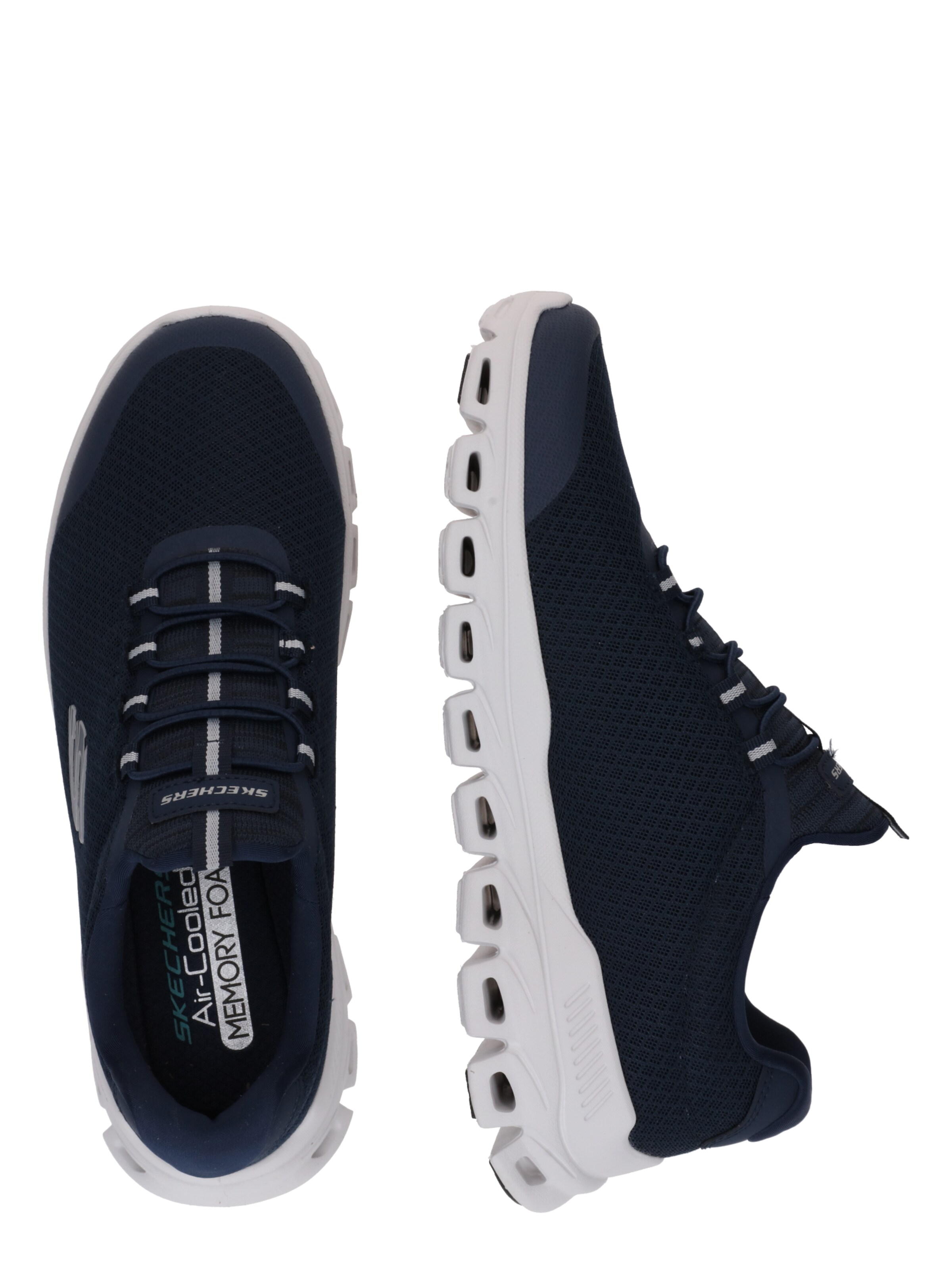 SKECHERS Slip On 'Glide-Step' in Blau