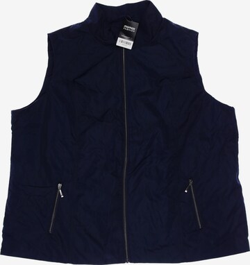 Ulla Popken Vest in 5XL in Blue: front