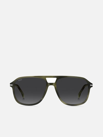 HUGO BOSS Sunglasses 'Hugo Boss BOSS 1751/S Grey crystal 57/16/145 MAN Sunglasses' in 57 in Green, Item view