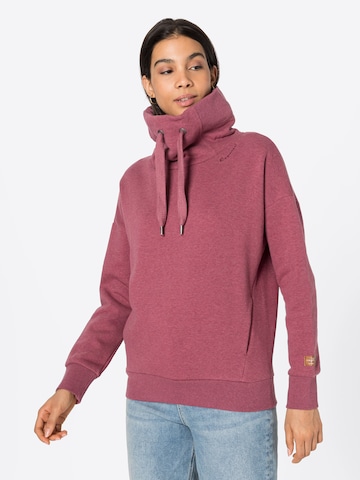 Ragwear Sweatshirt 'JULISSA' in Purple: front