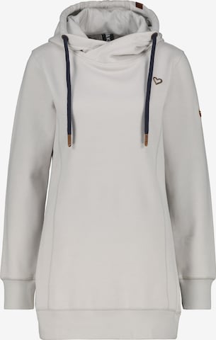 Sweat-shirt 'AlvaAK A' alife & kickin en blanc : devant