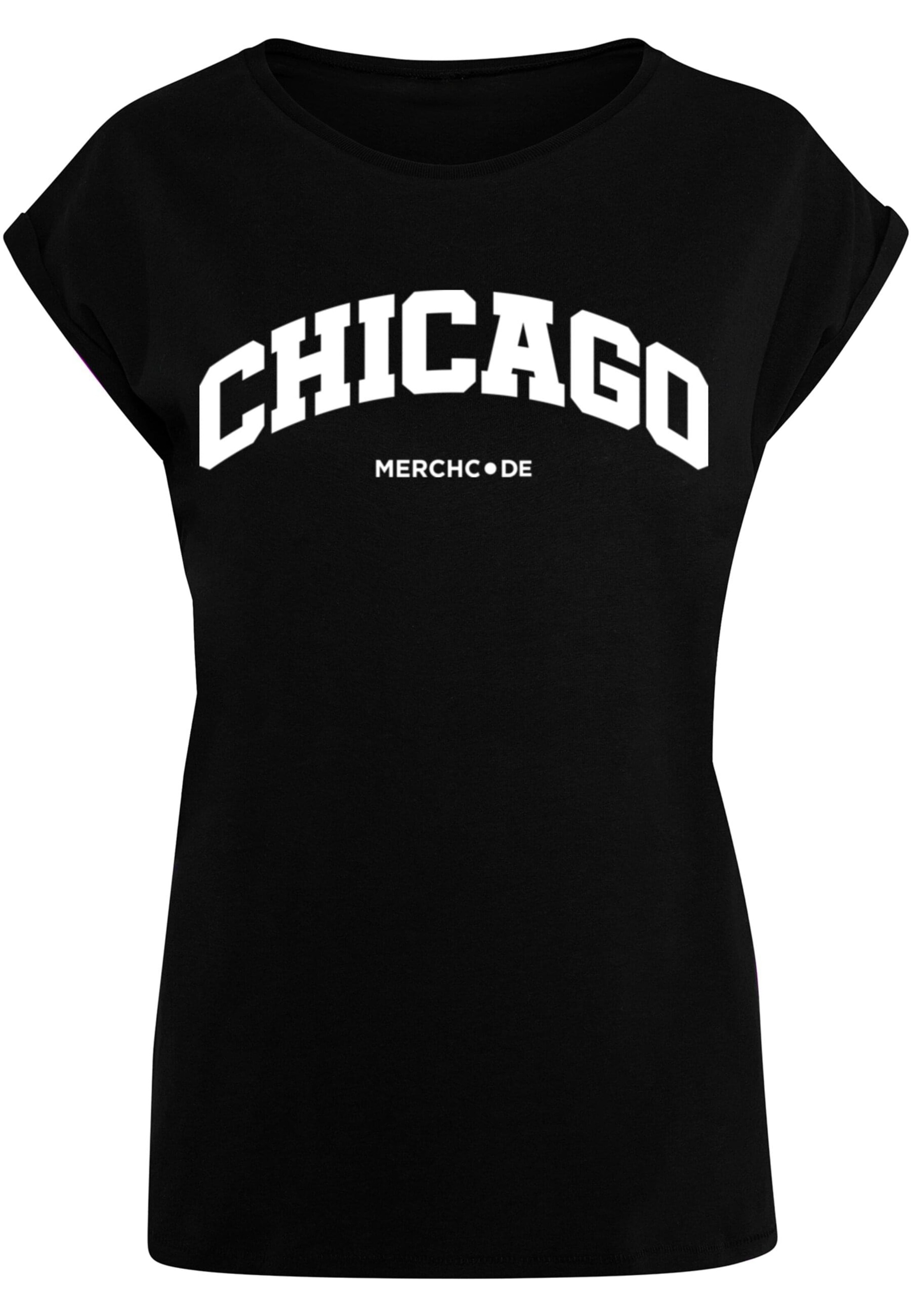 T-shirt 'Chicago' Merchcode en noir : devant