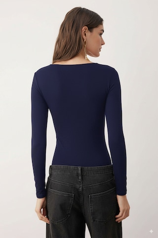 Trendyol - Body camiseta en azul