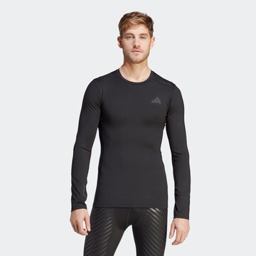 T-Shirt fonctionnel 'Rheon' ADIDAS PERFORMANCE en noir : devant