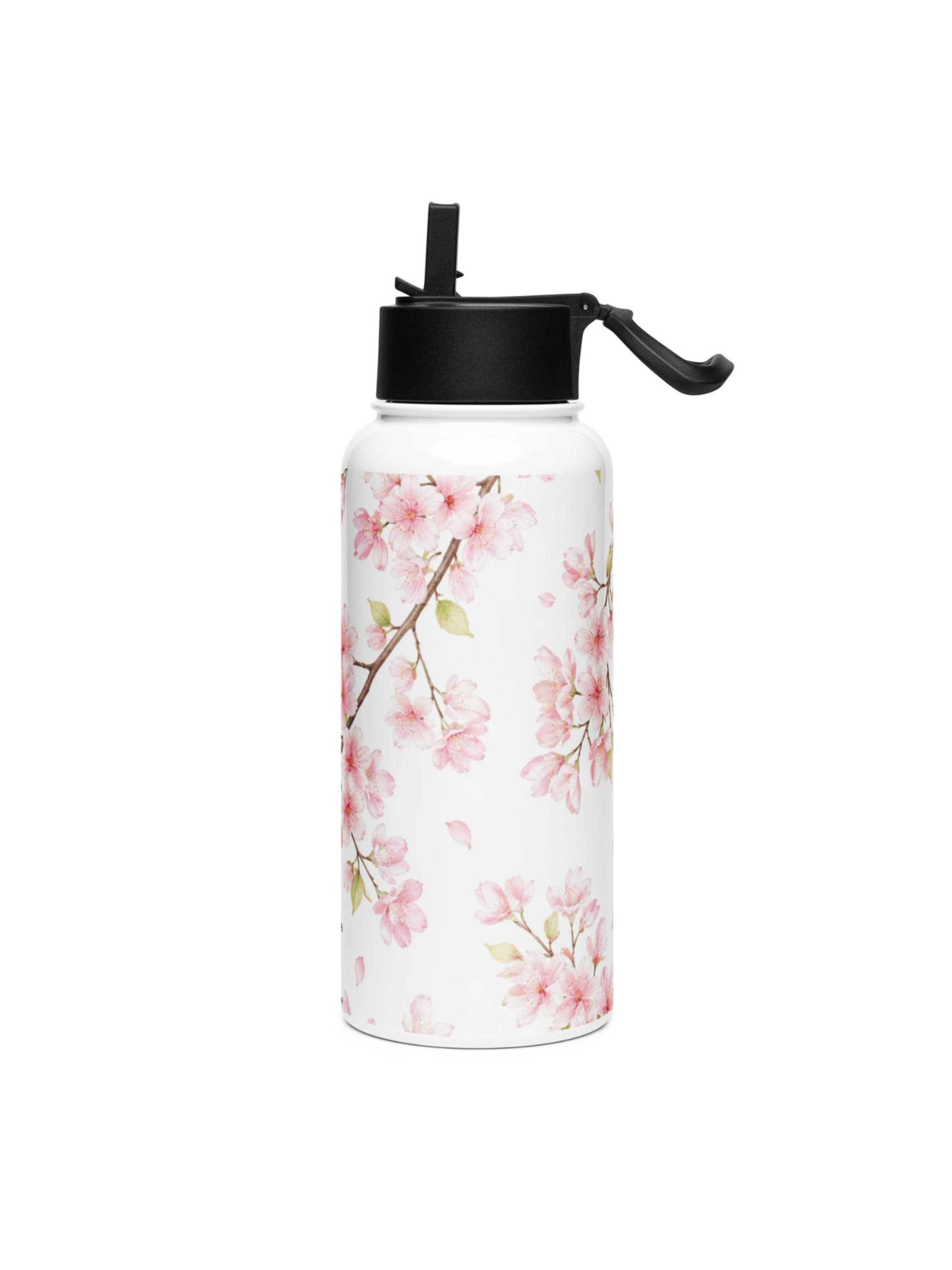 Good to Blue Trinkflasche 'Cherry Blossom Drinking Bottle, 950ml'‌‌‌‌‌‌‌‌ in Weiß