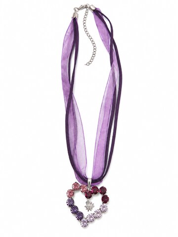 Allgäu Rebell Necklace 'Gudrun' in Purple