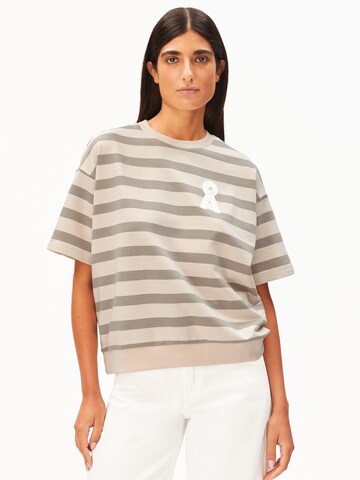 ARMEDANGELS Sweatshirt 'Bamikaa' in Beige: front