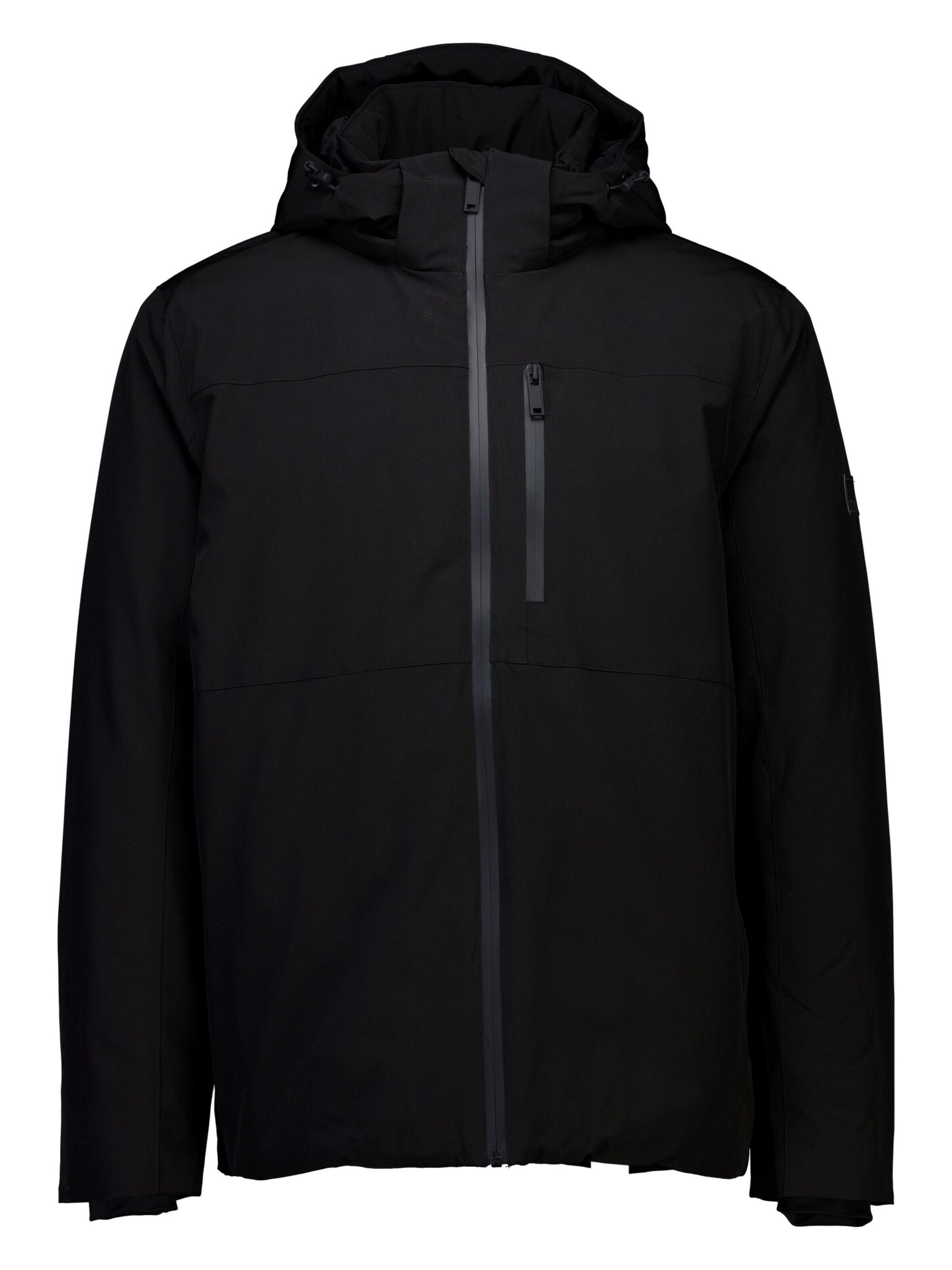 Jack's Tussenparka in Zwart: voorkant