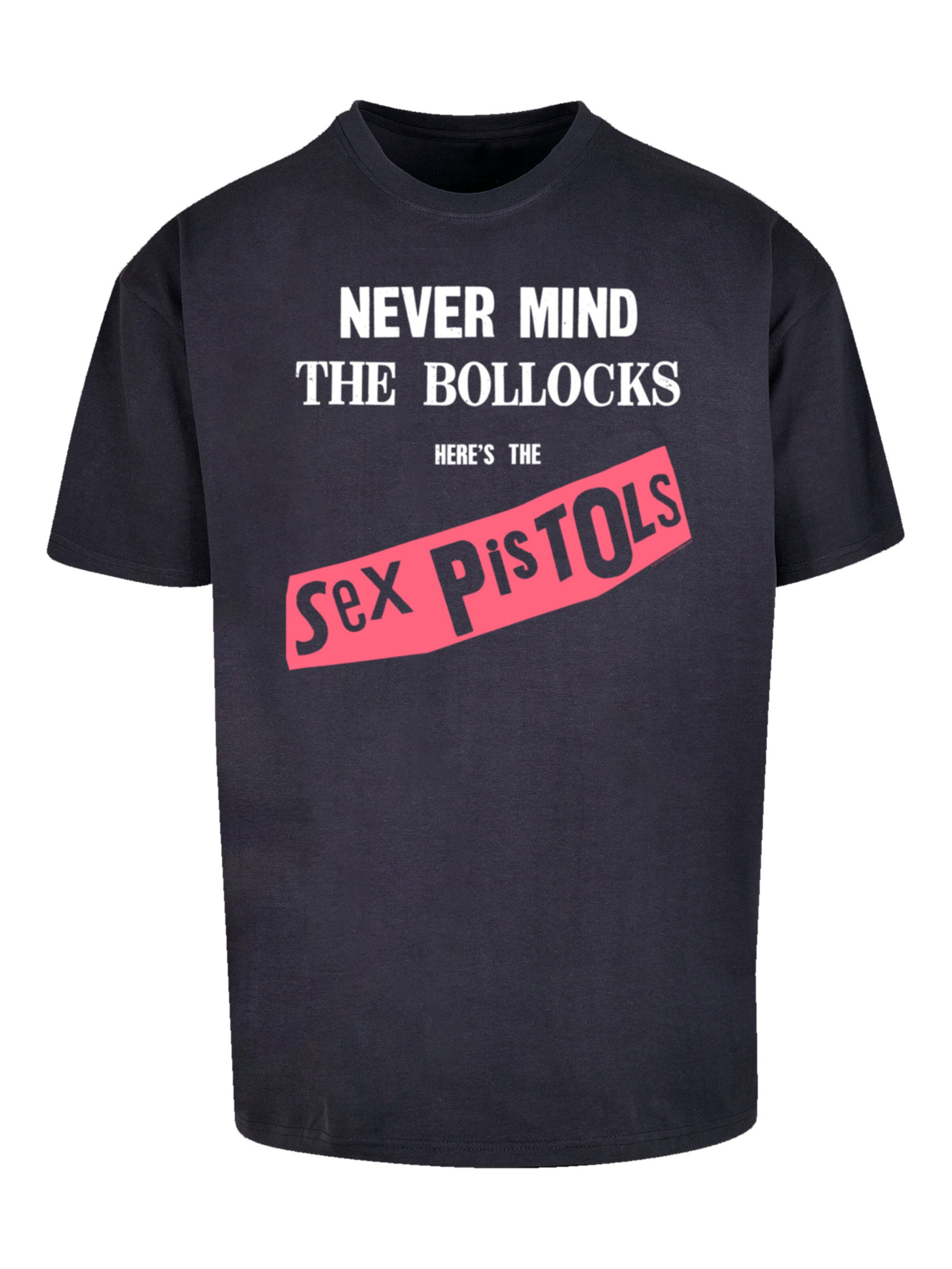 T-Shirt 'Sex Pistols NMTB Original Album' F4NT4STIC en bleu : devant