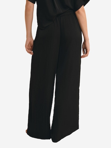 ETAM Pyjamahose 'Cheeta' in Schwarz