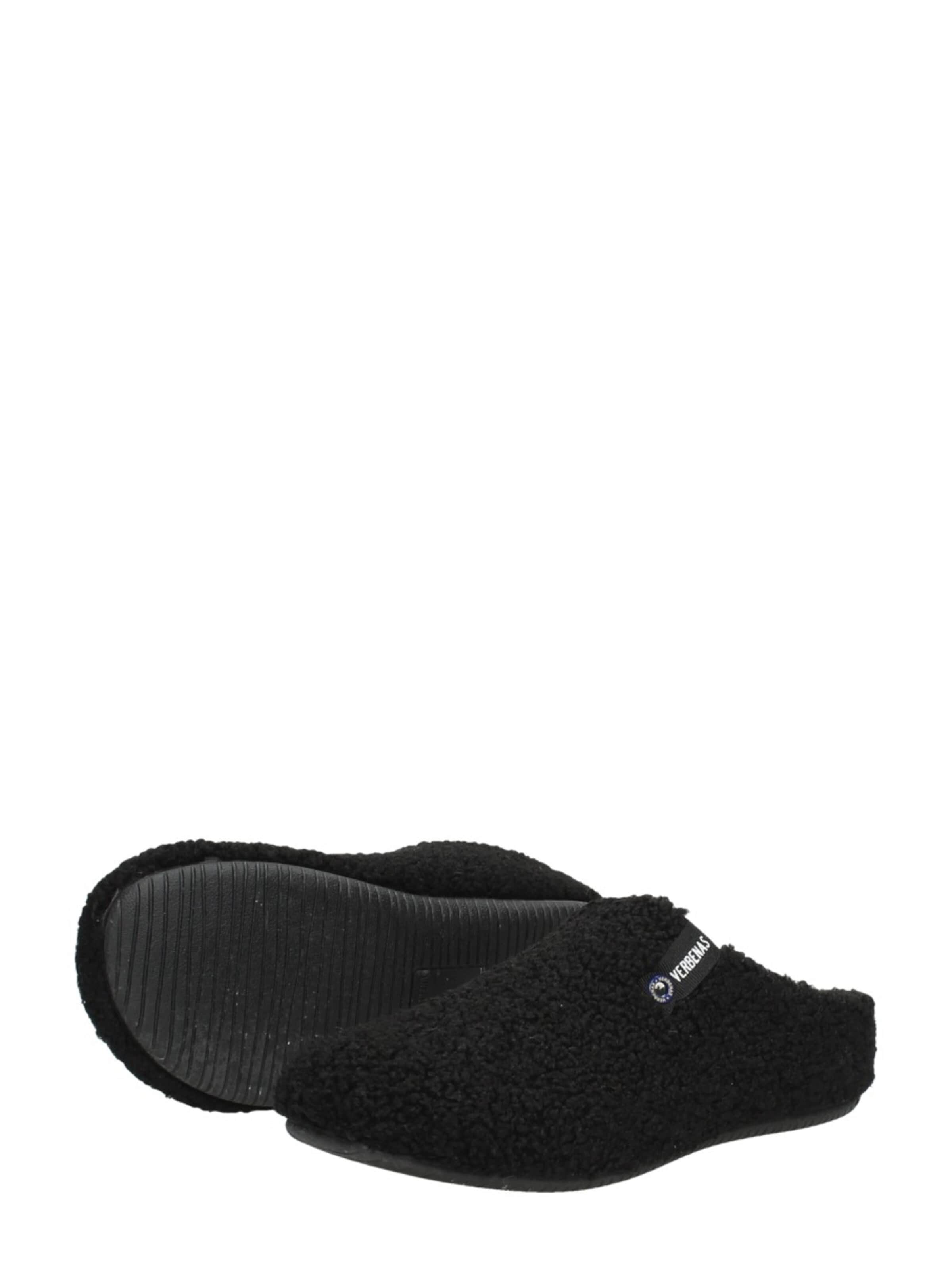 Pantoufle 'York' VERBENAS en noir