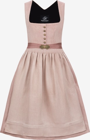 STOCKERPOINT Dirndl 'Tilda' in Pink: Vorderseite