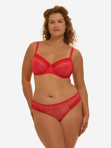 Simone Perele Minimiser Bra 'Radieuse' in Red