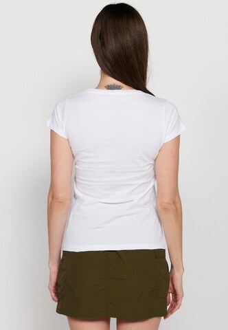 T-shirt KOROSHI en blanc