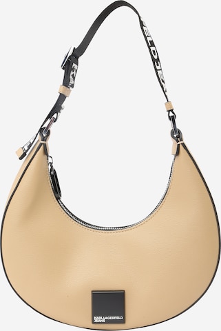 smėlio KARL LAGERFELD JEANS Rankinė ant peties: priekis