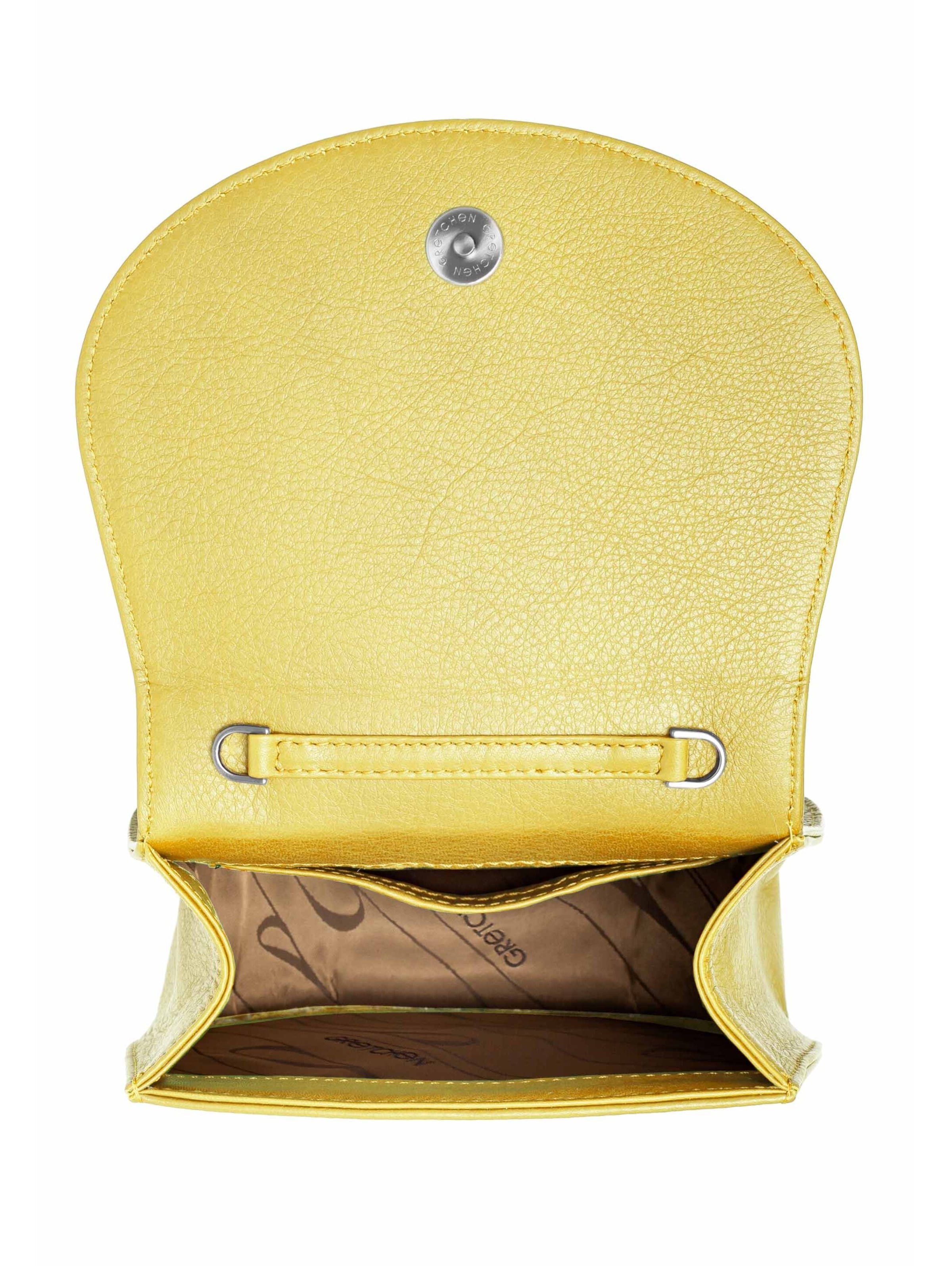 Gretchen Handbag 'Ebony' in Yellow