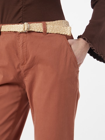 ESPRIT Slim fit Chino trousers in Brown