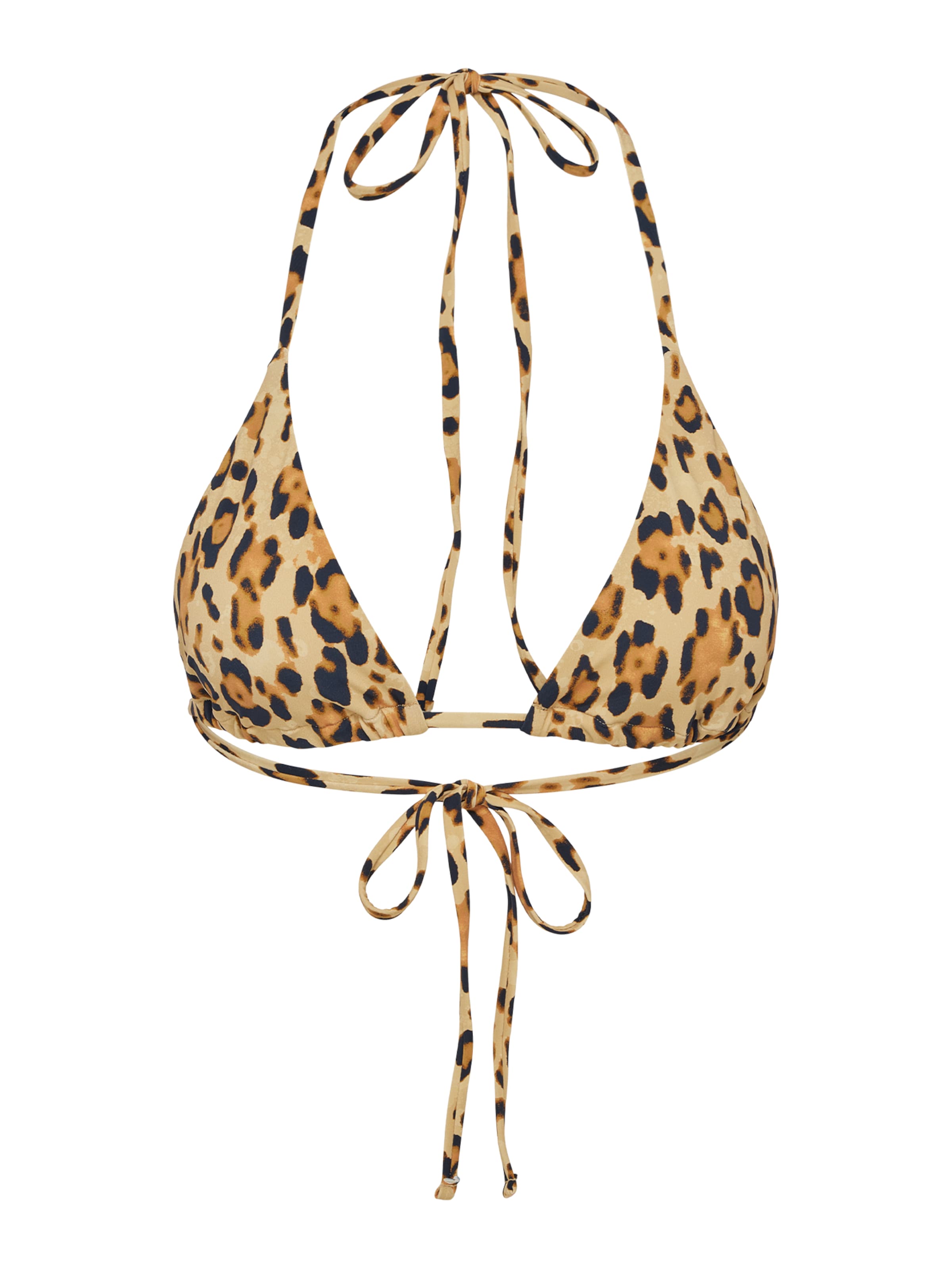 LeGer by Lena Gercke Τρίγωνο Τοπ μπικίνι 'Giulia' σε καφέ: μπροστά