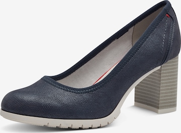 s.Oliver - Sapatos de salto em azul: frente