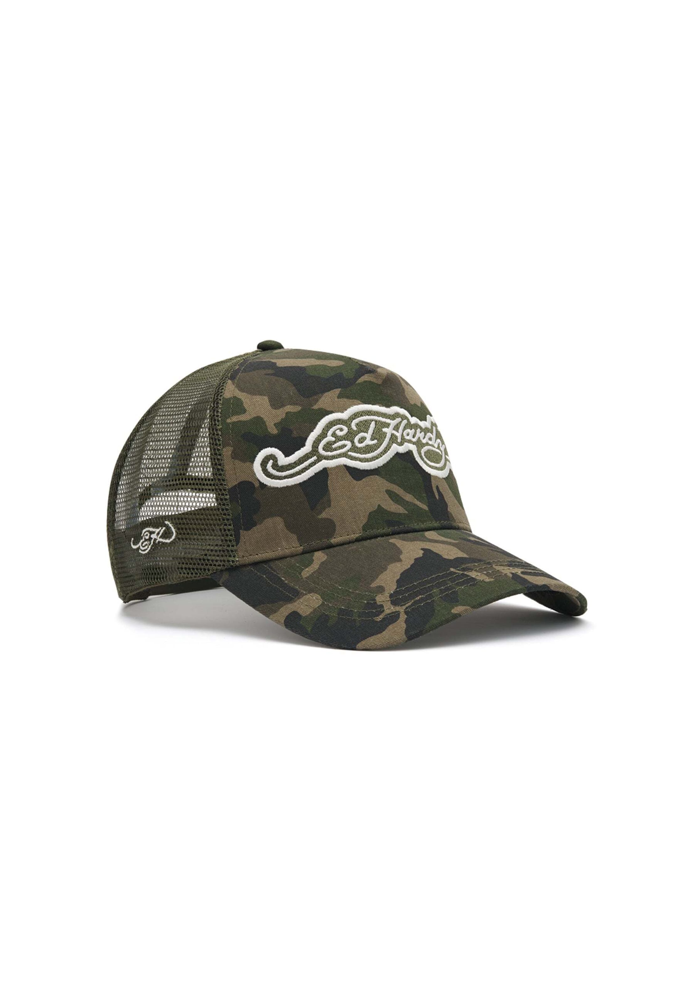 Cappello da baseball di Ed Hardy in verde