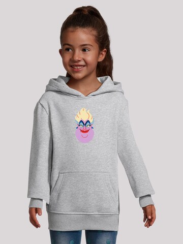 Sweat 'Disney Bösewichte Ursula Face' F4NT4STIC en gris : devant
