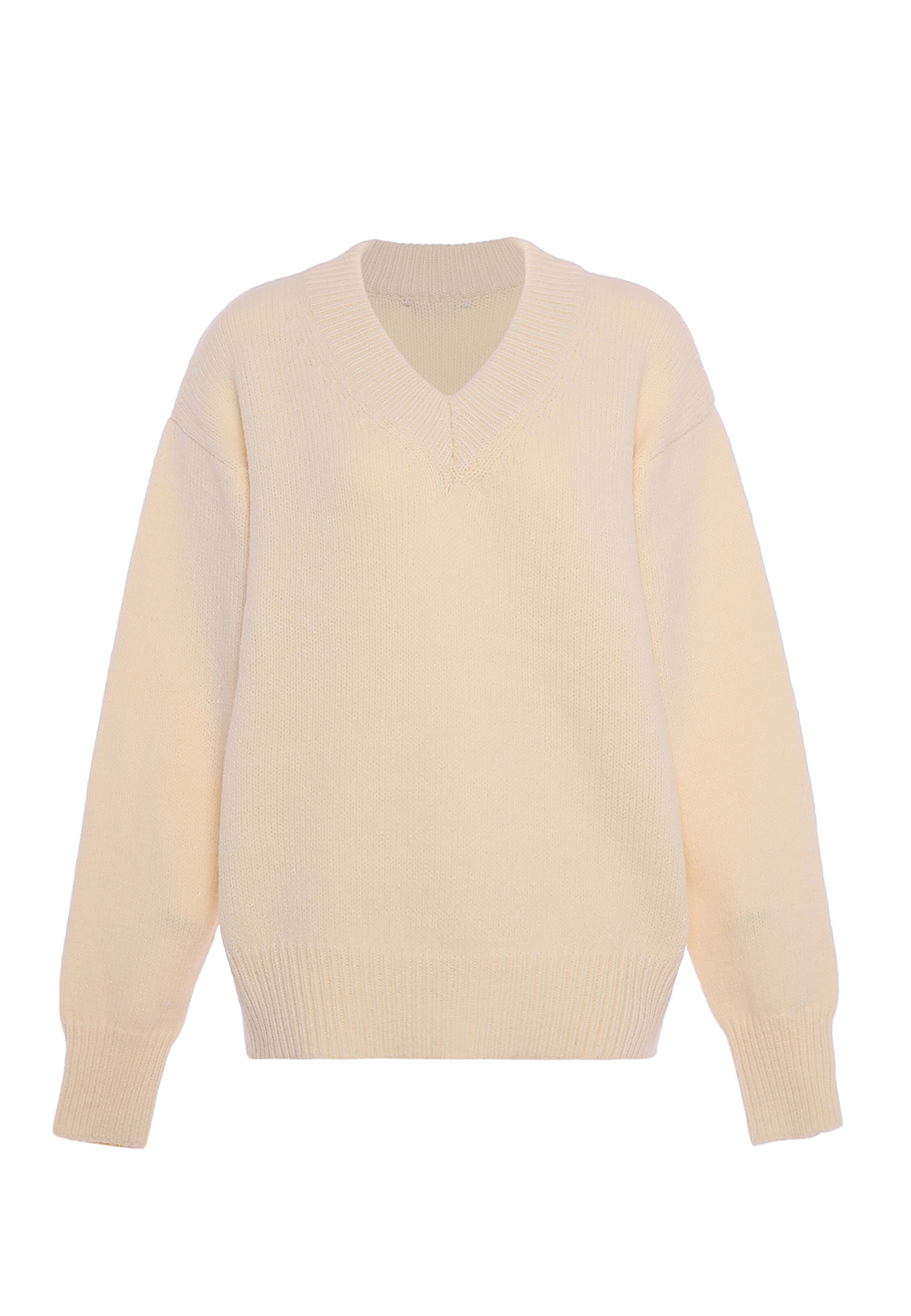 Libbi Pullover in Beige: Vorderseite