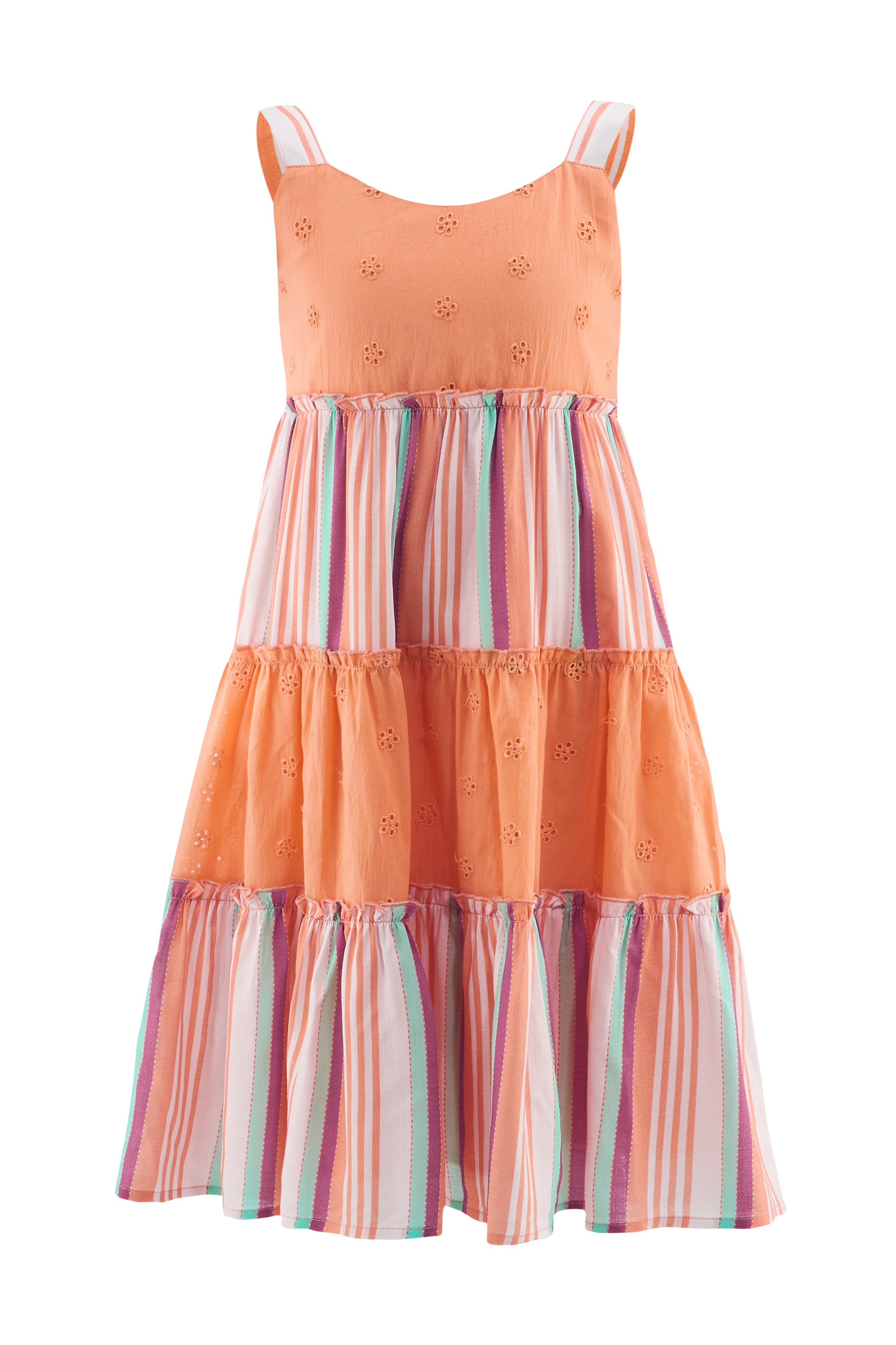 happy girls Klänning i orange: framsida