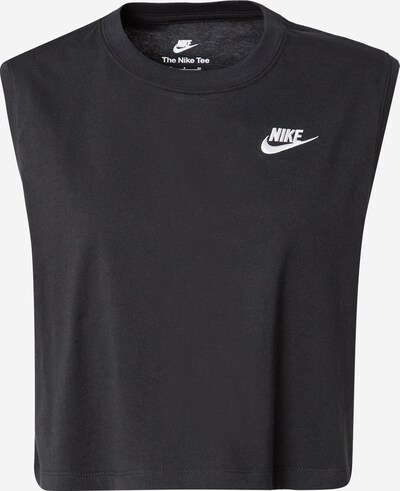 Nike Sportswear Top 'CLUB' en negro / blanco, Vista del producto