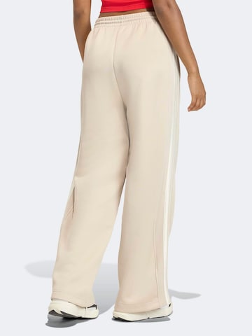 ADIDAS SPORTSWEAR Loosefit Sporthose 'Stadium' in Beige