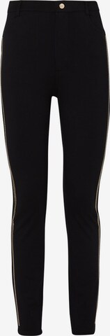 Skinny Pantalon Liu Jo en noir : devant