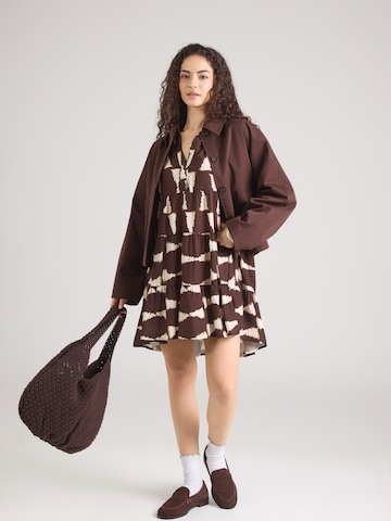ZABAIONE Рокля 'Me44lody' в кафяво