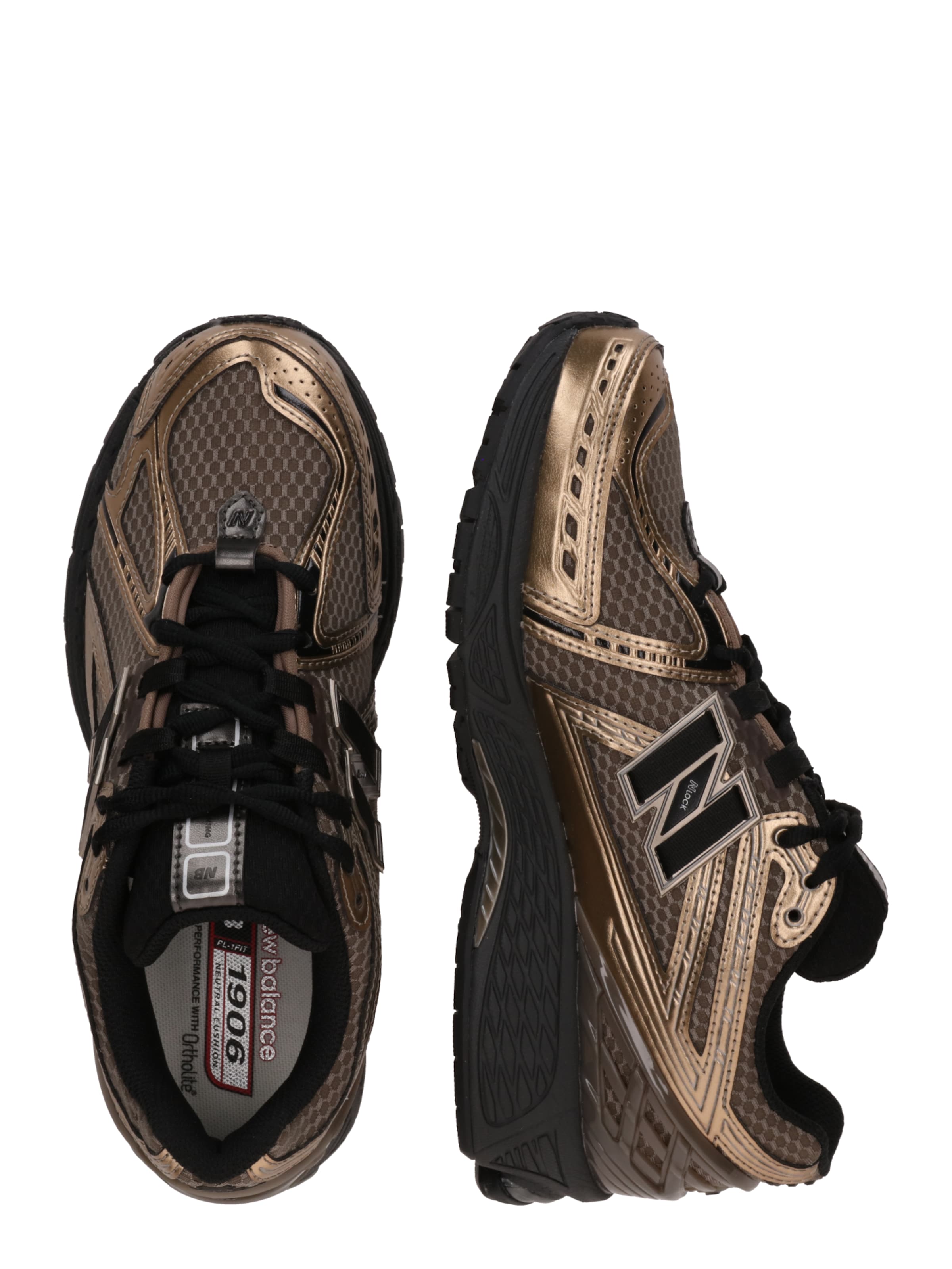 new balance Низкие кроссовки '1906' в Бронзовый