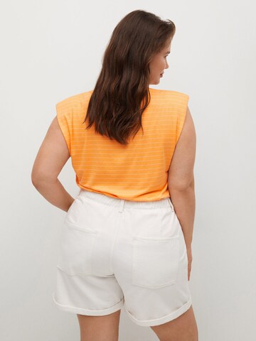 MANGO Top 'TELMA' – oranžová