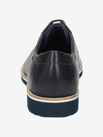 SIOUX Lace-Up Shoes 'Dilip' in Blue