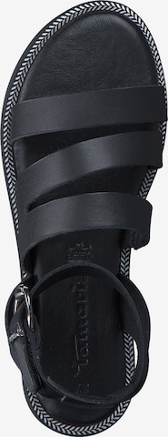 Sandalo con cinturino di TAMARIS in nero
