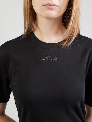 Karl Lagerfeld Jurk in Zwart