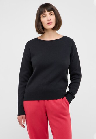 MUSTANG Sweatshirt 'Style Marianna' in Schwarz: Vorderseite