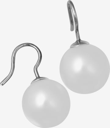 Nana Kay Earrings 'Fashion Pearl' in Silver: front