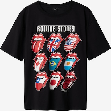 T-Shirt LMTD en noir : devant