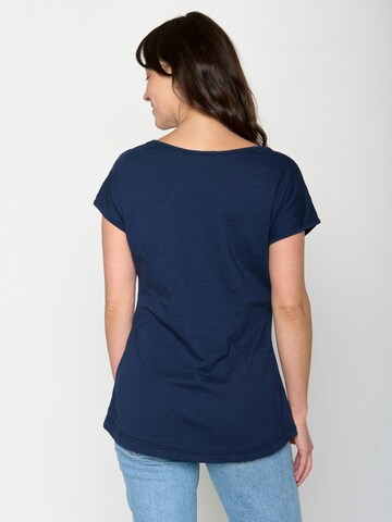 GREENBOMB Shirt 'Basic' in Blauw