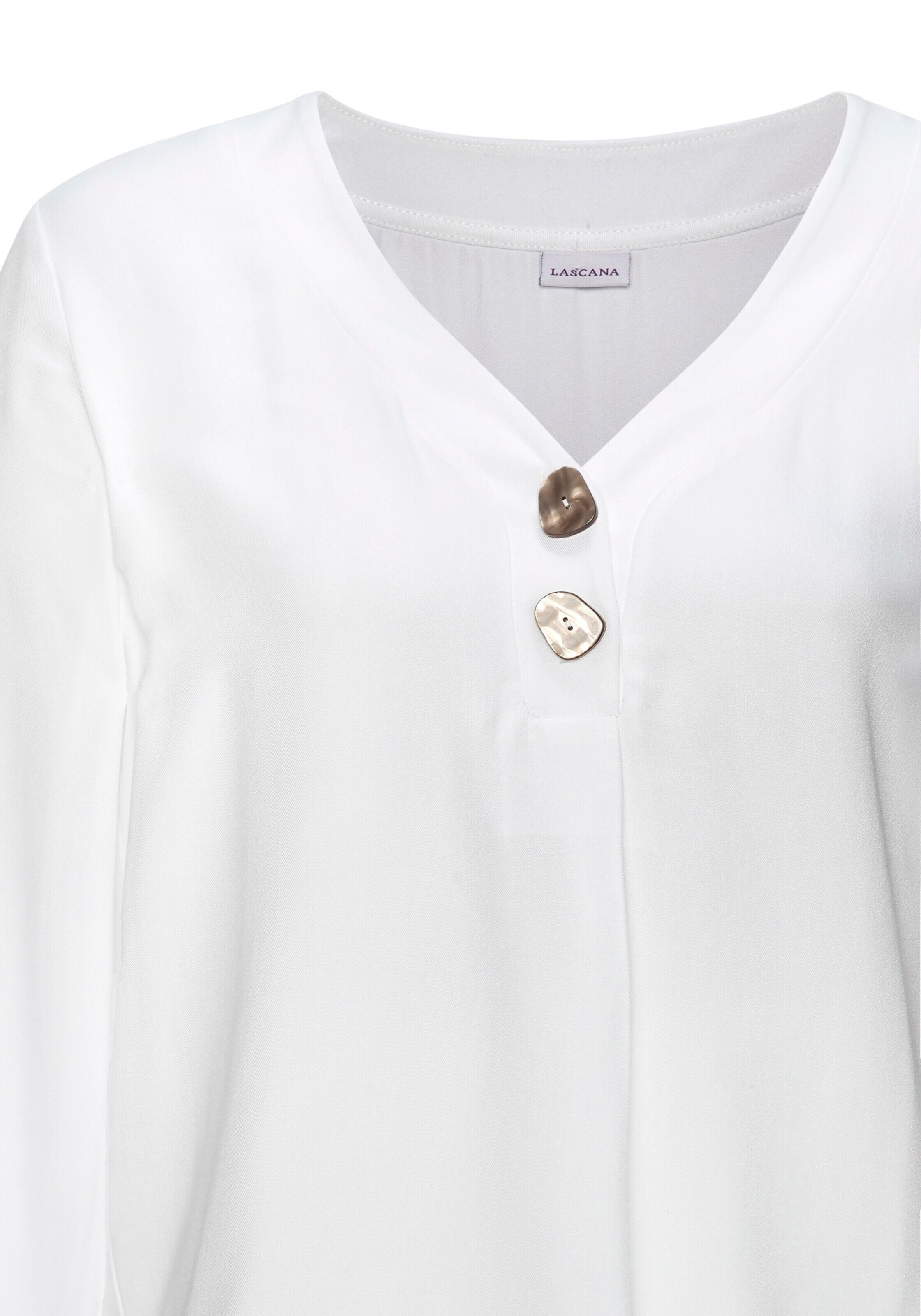 LASCANA Blus i vit