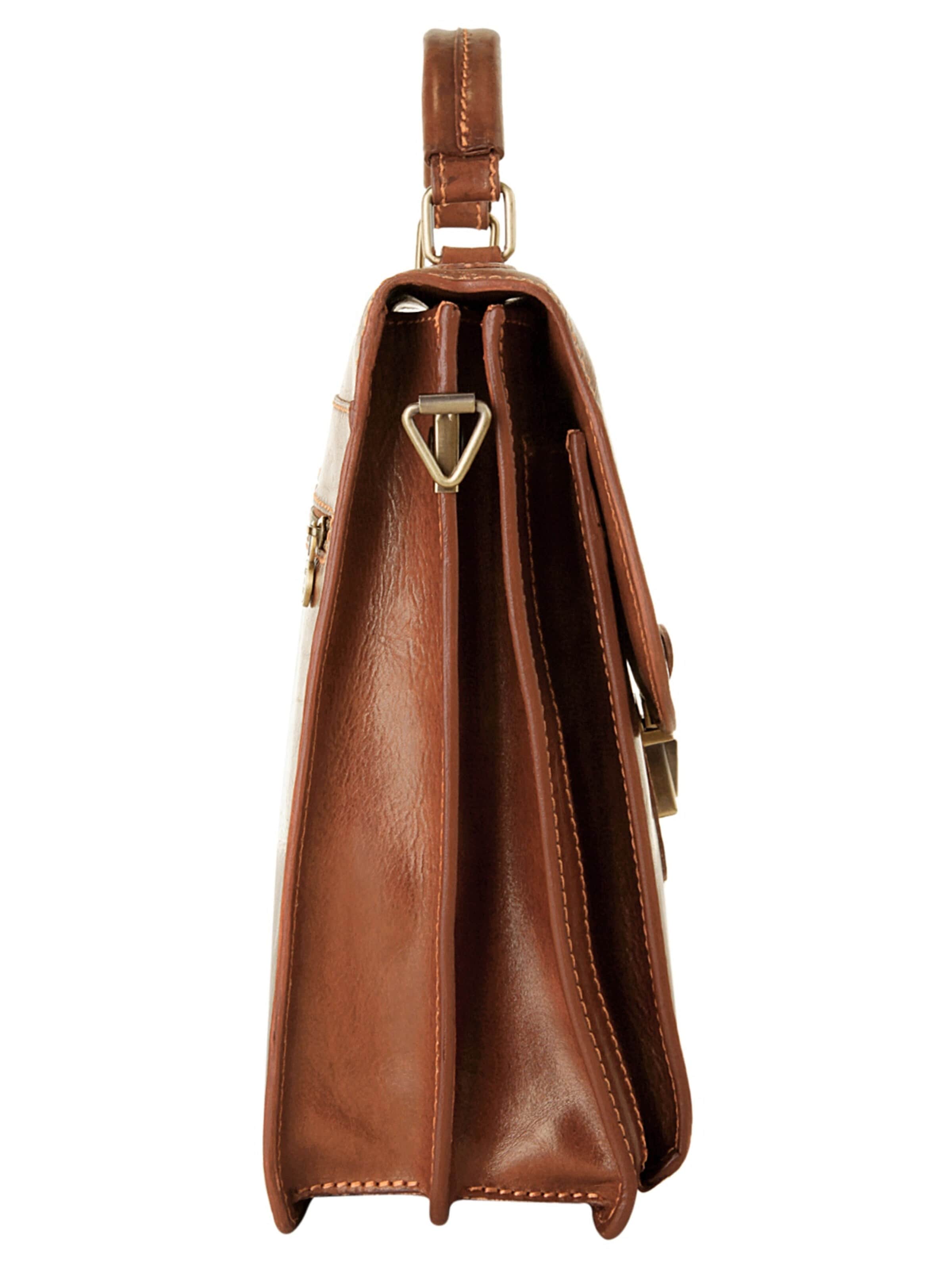 Sac à bandoulière piké en marron