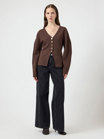 YAS Cardigan 'YASMikkala' i brun