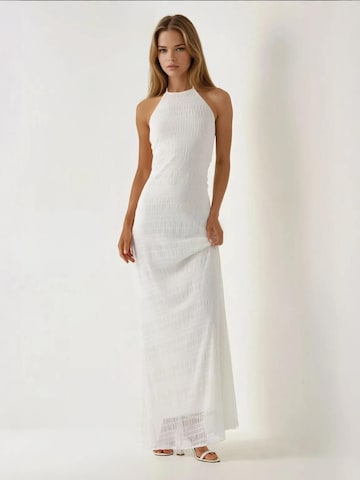 Hiccup Dress in White: front
