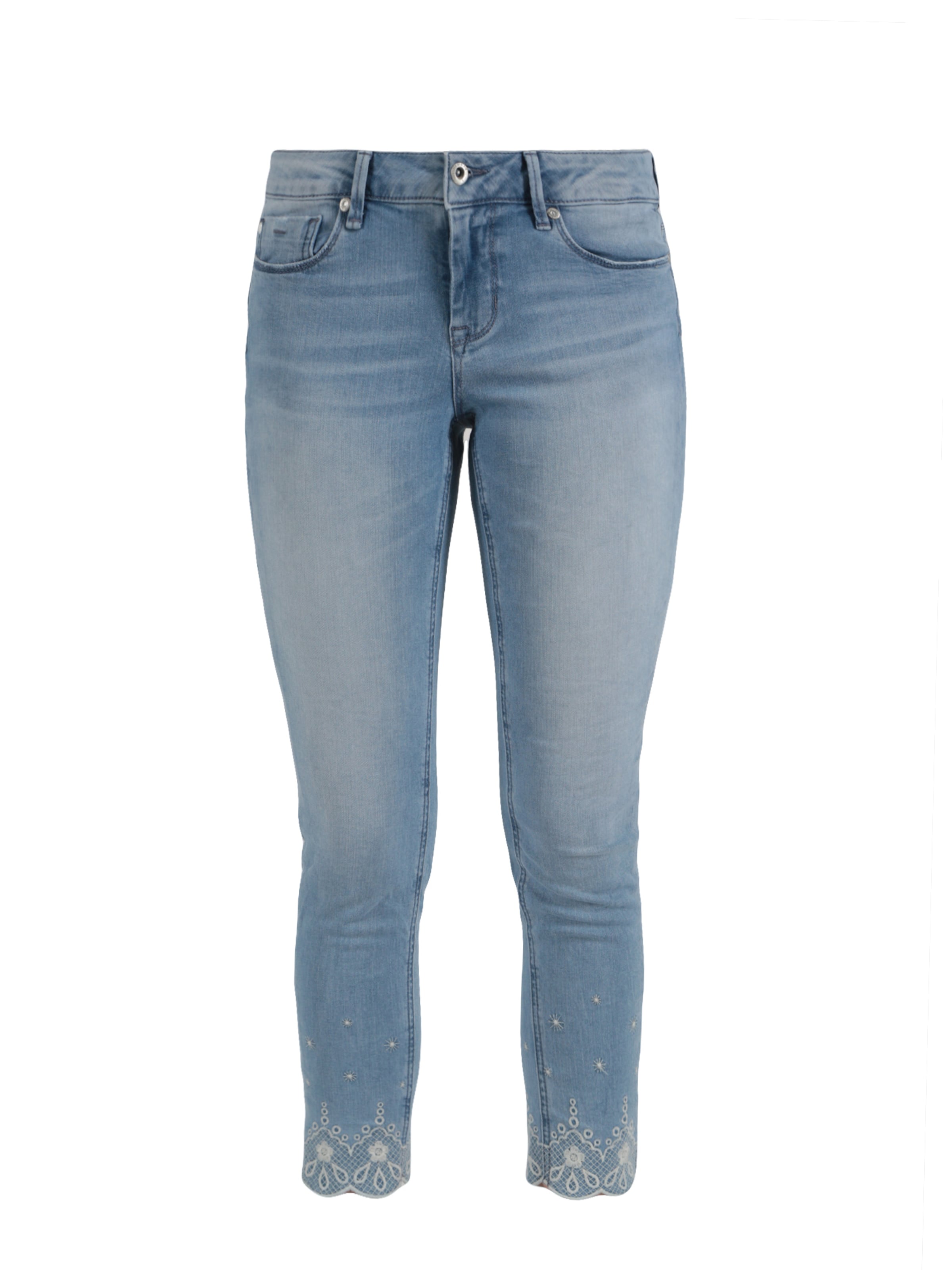Frauen Jeans Miracle of Denim Skinny Fit Jeans Sina in Blau - AV30202