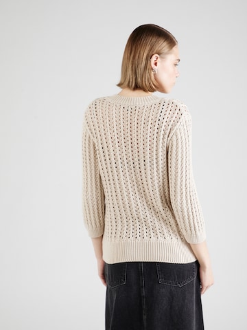 MORE & MORE Pullover i beige