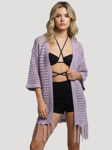 No Matter What Strickjacke in Lila