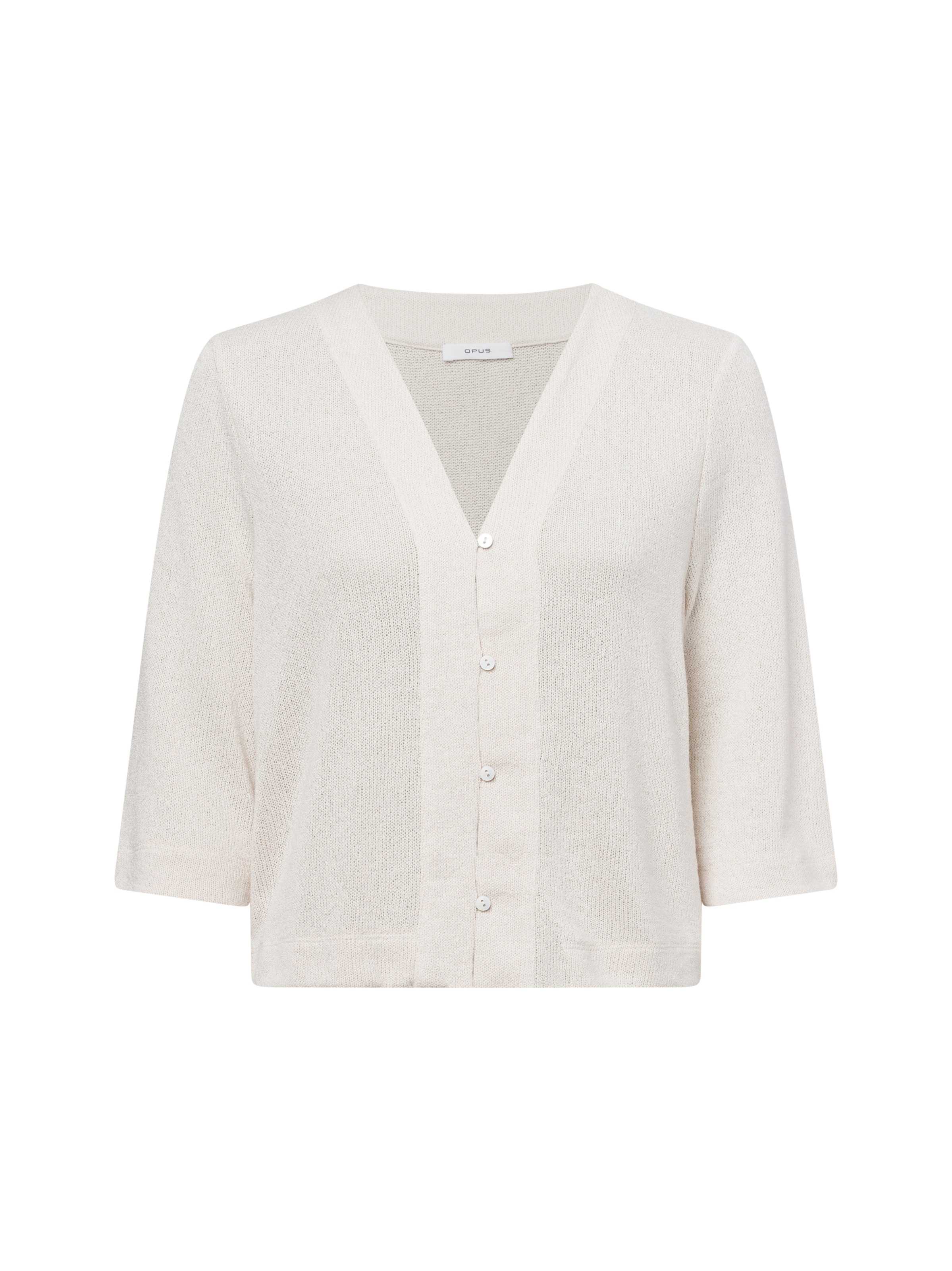 OPUS Strickjacke ' Semipa ' in Beige: Vorderseite